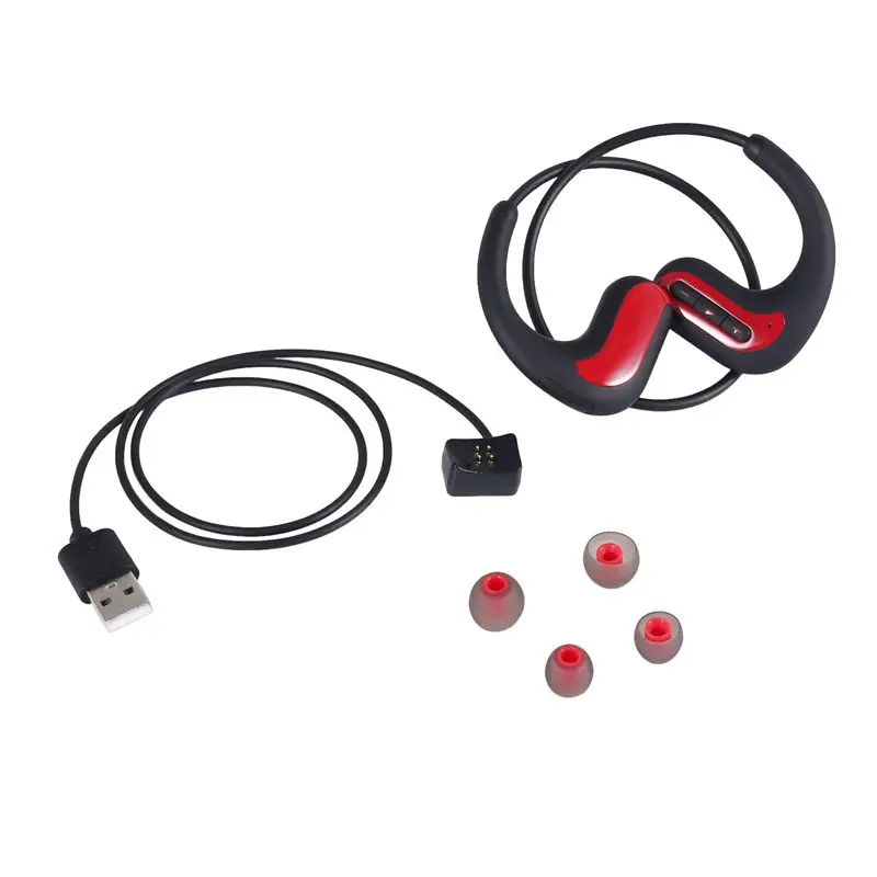 

Wireless Earphones IPX8 S1200 Waterproof Swimming Headphone Sports Earbuds Bluetooth Headset Stereo 8G MP3 Player-VVNB