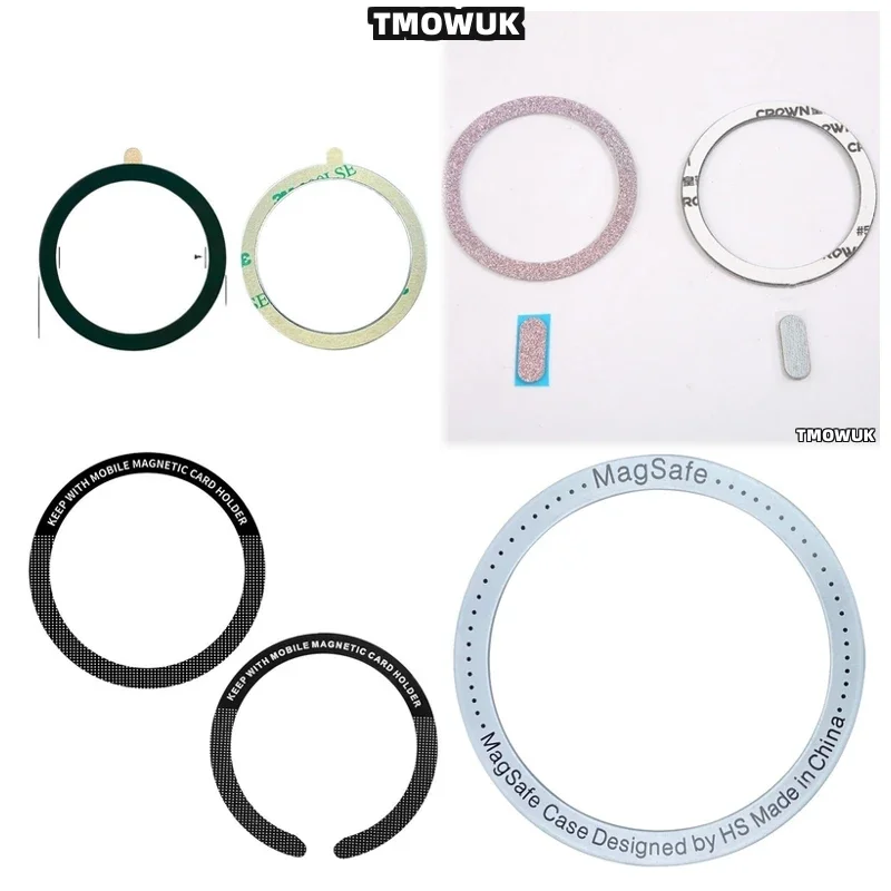

For OnePlus 13 12 9 Ace 2 3 3V 2V Pro Nord For Magsafe - Wireless Charging Sticker With Sturdy Magnetic Ring Plate