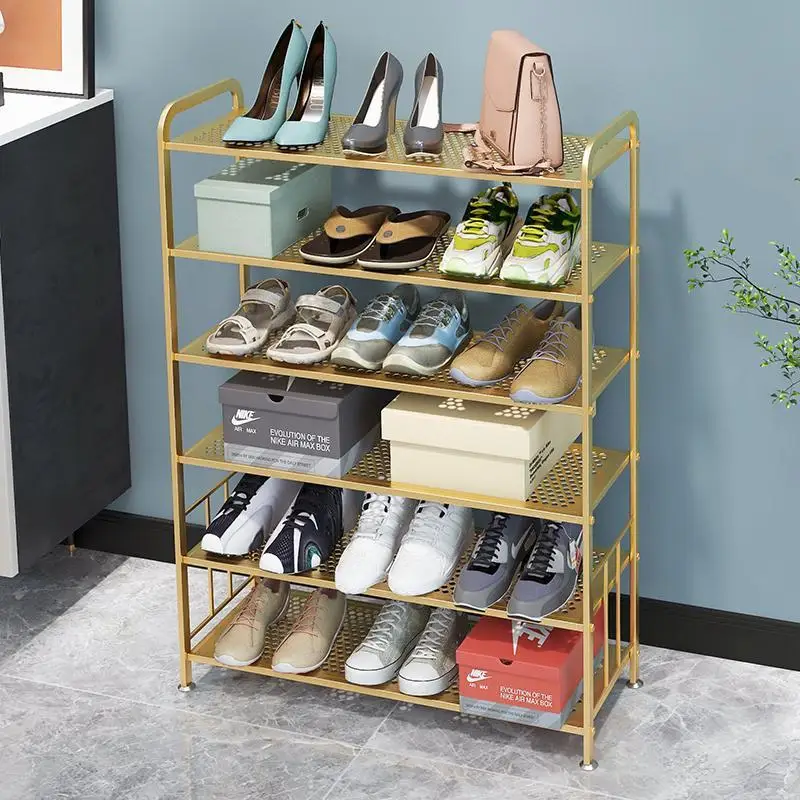 

Simple Shoe Racks Economic Dormitory Light Luxury Multi-layer Shoe Rack Dust-proof Storage Shoe Cabinets Living Room Furniture