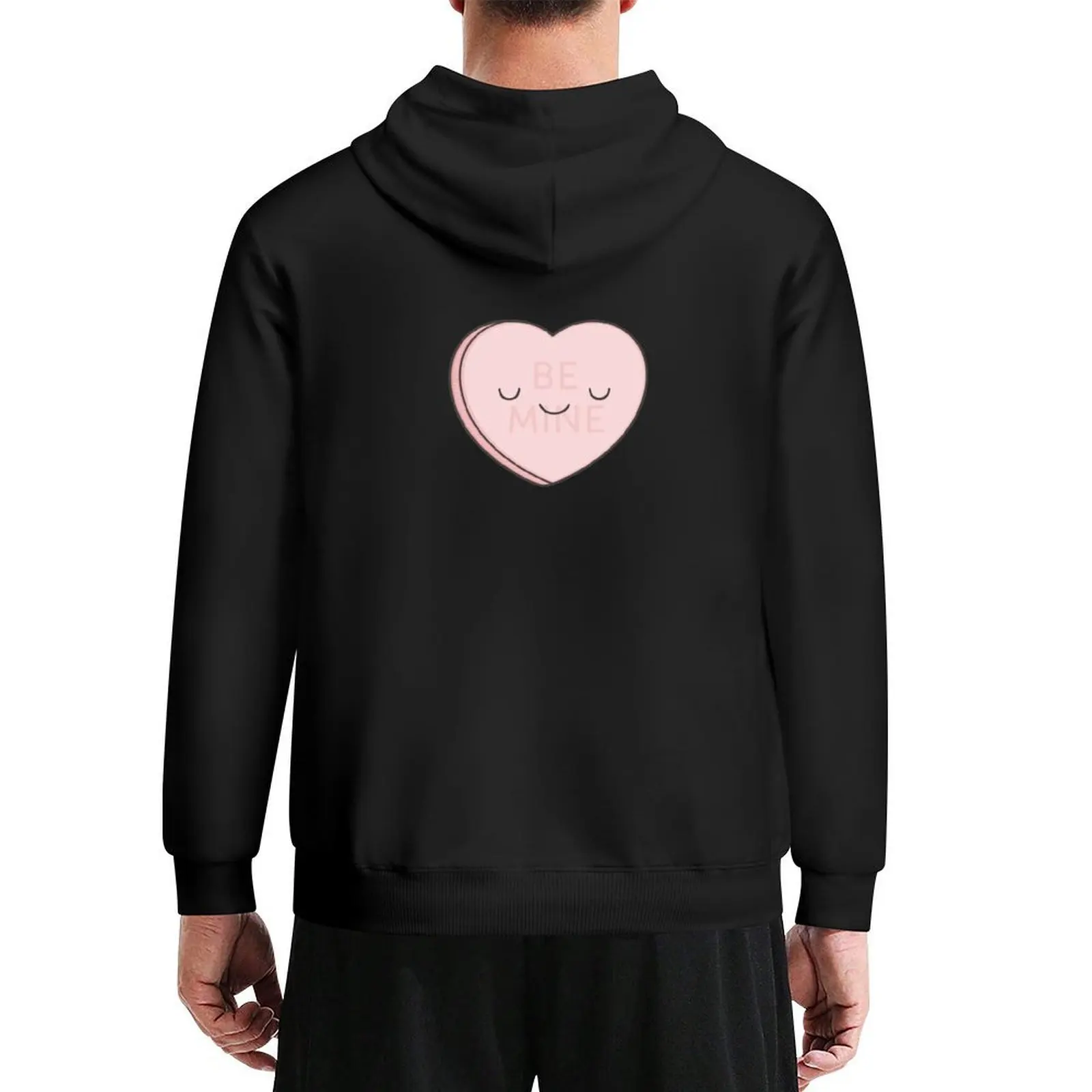 

Pink Candy Heart Hoodie graphic t shirts men autumn jacket men mens clothes autumn man hoodie