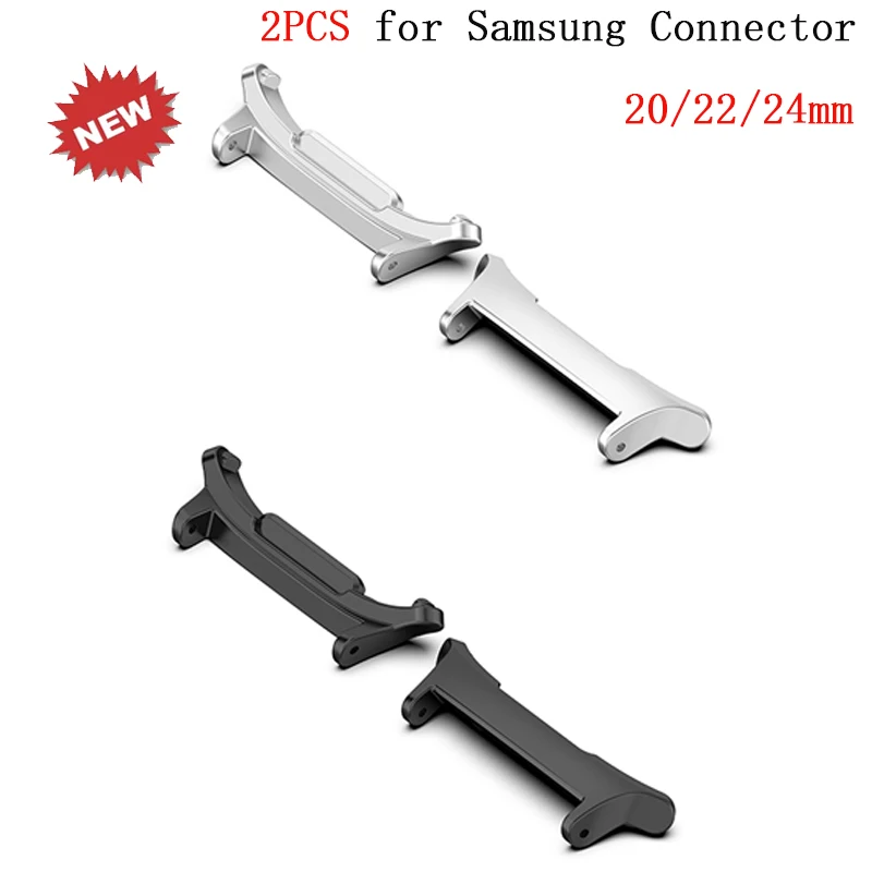 1 Paar Adapter für Samsung Galaxy Watch 7 Ultra 47mm Metallanschluss für Samsung Watch Ultra 2025 20mm 22 24mm Uhrenzubehör