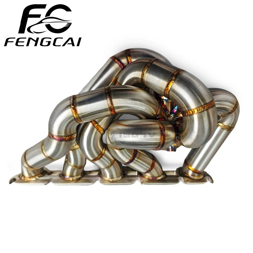 

High flow exhaust manifold for 2017-2023Audi RS3 EA855 pte 6870 stainless steel exhaust downpipe exhaust pipe modification