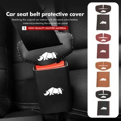 2pcs Car Seat Belt Buckle Clip Anti-collision Protector Cover For Suzuki Jimny jb32 jb23 jb64 jb43 jb53 jb74