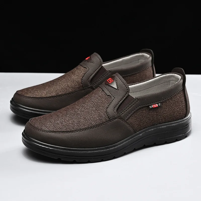 Comfortable Slip On Canvas Shoes Men Summer Breathable Casual Shoes Men's Trending Sneakers 2022 Man Driving Shoes Male Sneakers