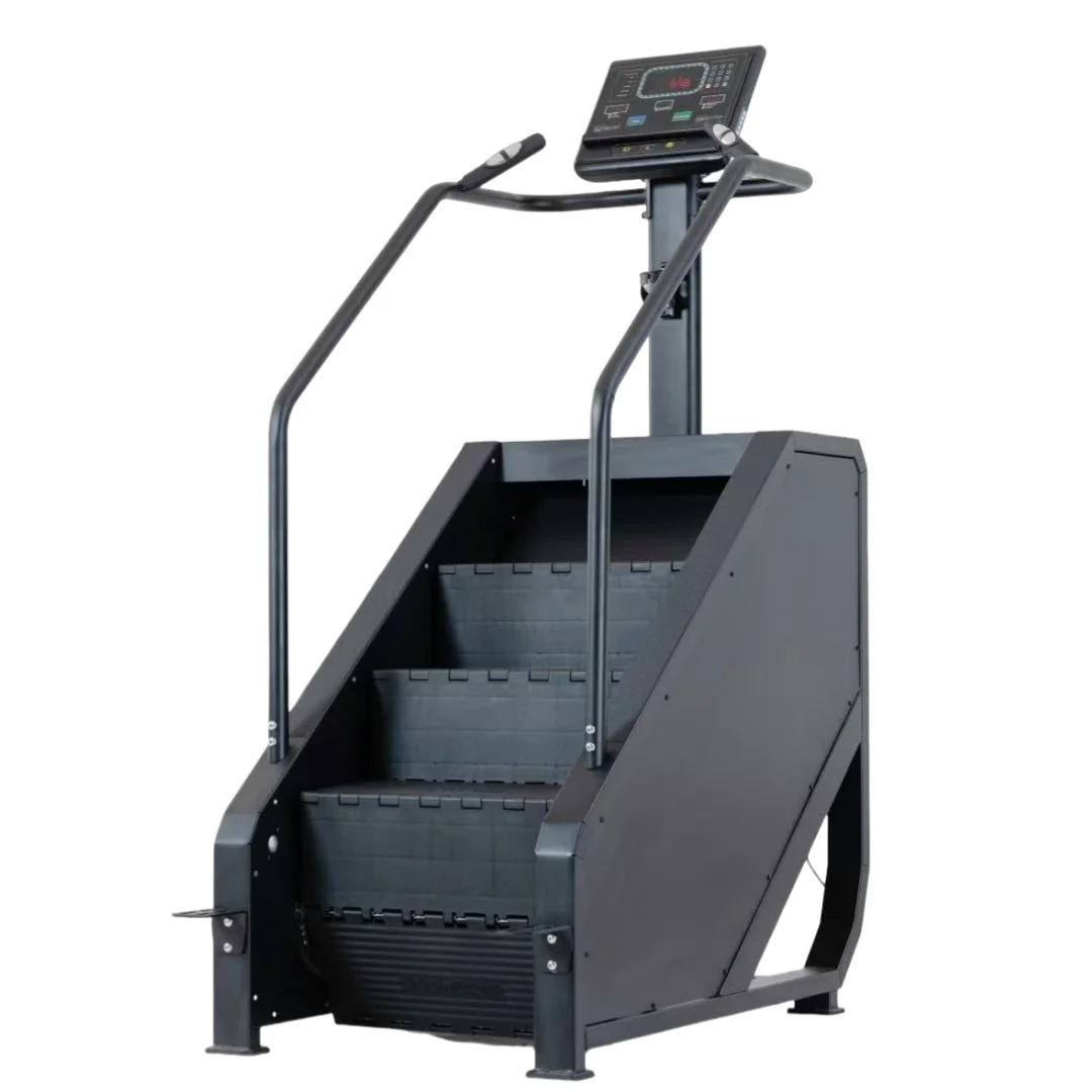 

Commercial Cardio Gym Fitness Stair Climbing Machine Steeper Running Climber Stair Master