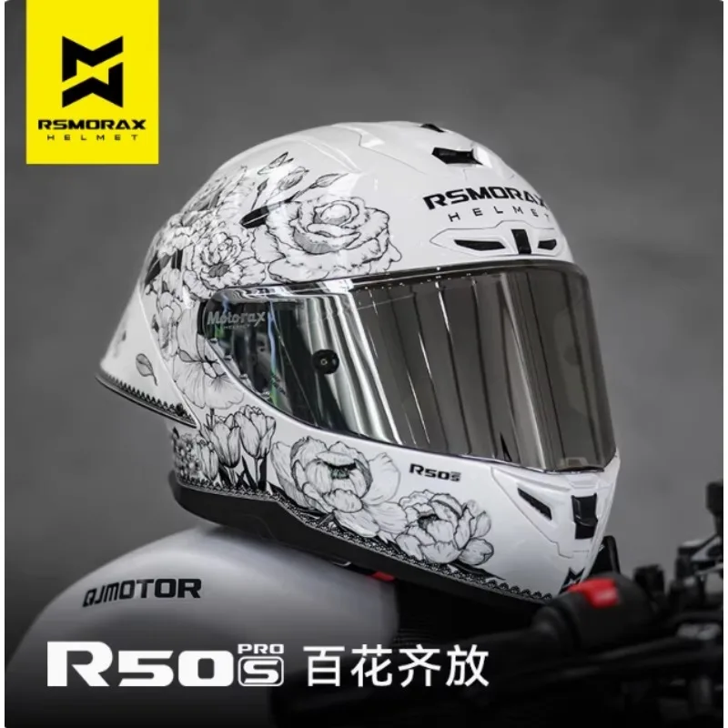 MOTORAX R50S Color Visors Competitive Buckle Helmet Lens R50Spro Helmet Replacement Sun Visors Face Mask