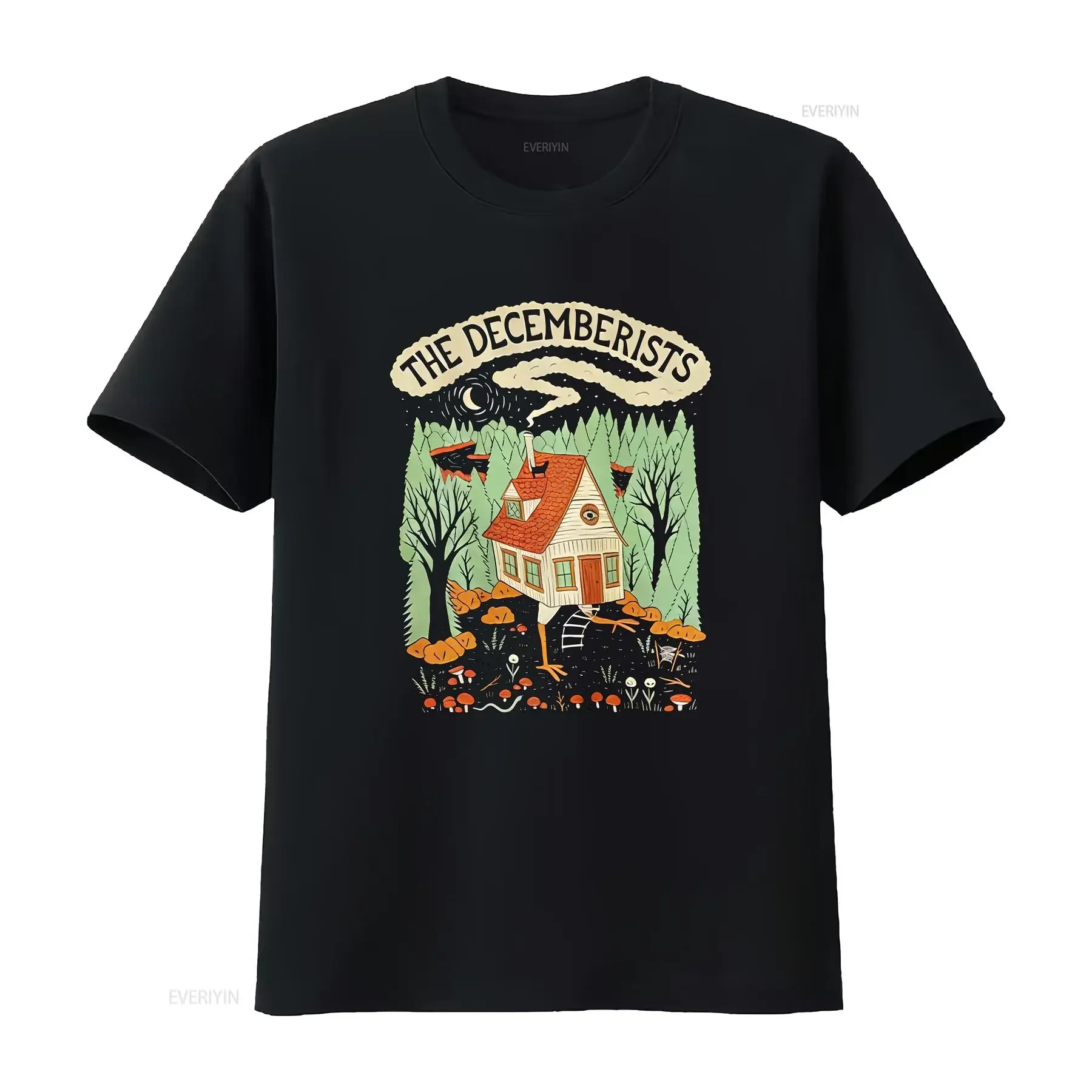 The Decemberists Portland Indie Rock Band T Shirt Cotton S 5Xl ZL706 vintage Washed streetwear Slightly Stretched Unisex