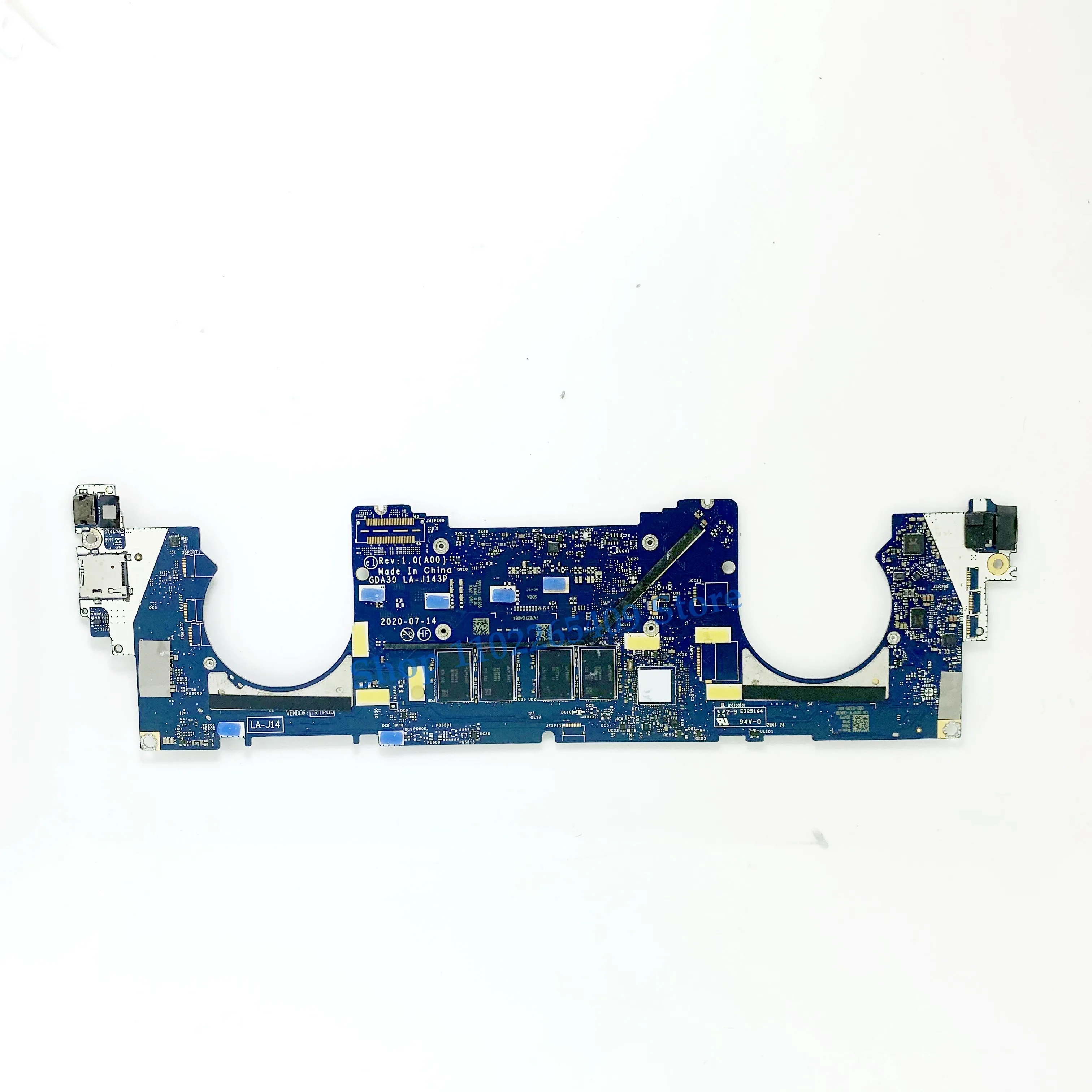 

Материнская плата DXP1F 0DXP1F CN-0DXP1F для ноутбука DELL XPS 13 9310, материнская плата GDA30 LA-J143P с SRK1F I7-1185G7, процессор, 100% полное тестирование, ОК