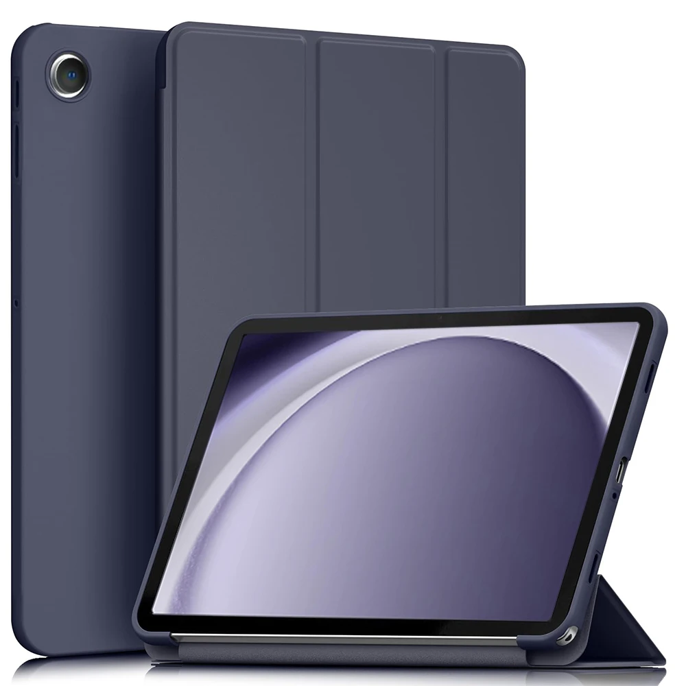 Silikonhülle für Samsung Tab A9 A11 Plus 11 Zoll, Tab A9 A11 8,7 Zoll, S6 Lite 10,4 Zoll, A8 10,5 Zoll, A7 Lite 8,7 Zoll, mit Auto-Wake/Sleep-Funktion