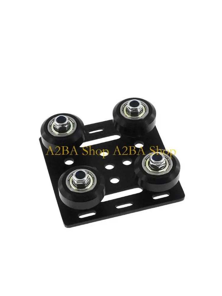 

A2BA Mini V Портальная стержневая пластина с колесом для V-образного алюминиевого профиля, аксессуары для 3D-принтера, набор для