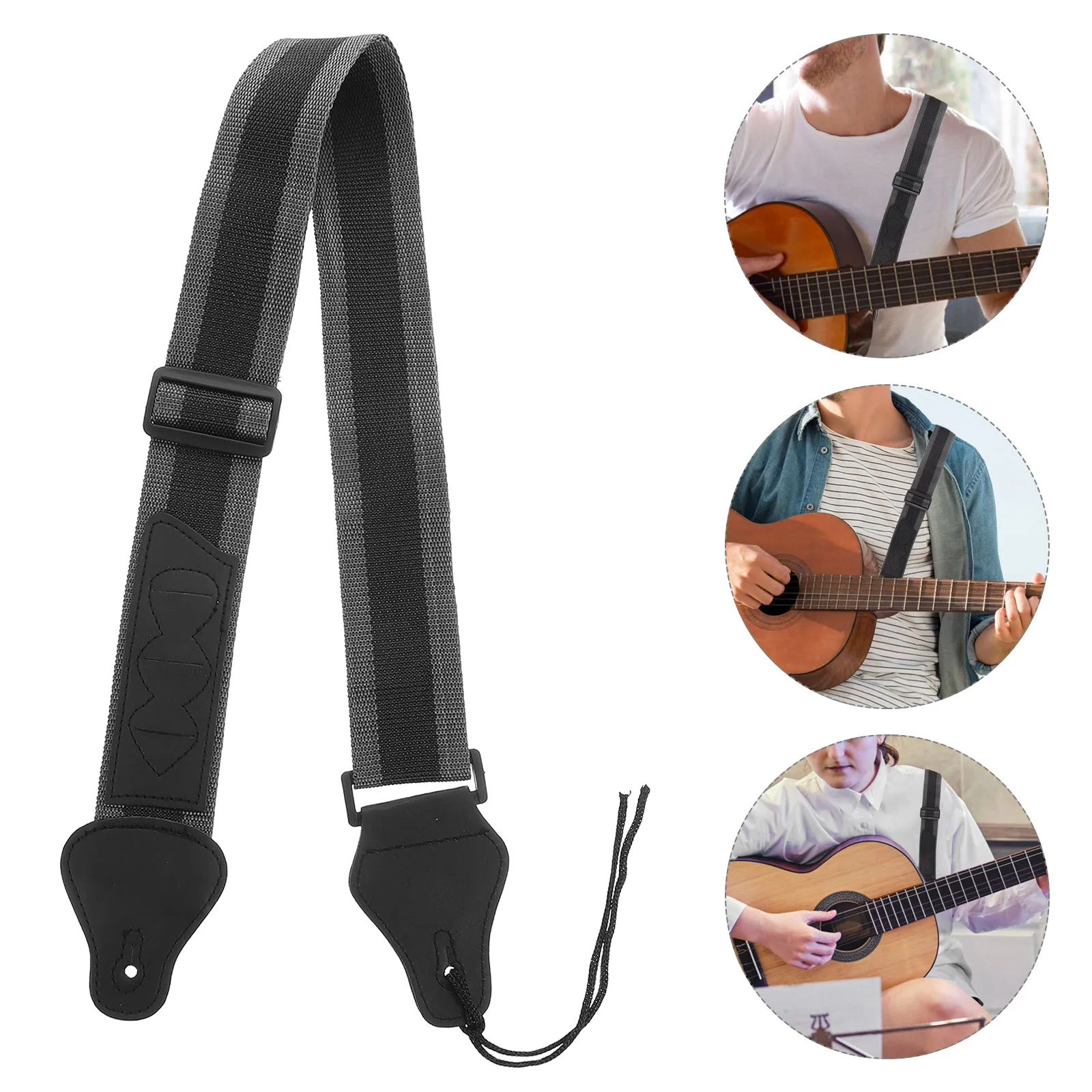 

Guitar Strap Acoustic Neck Funny Accessories Straps Electric Bass Classical Ethnic Adjustable