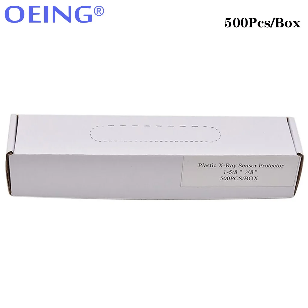 Disposable Dental Material Poly Pastic For X-Ray Sensor Protective Film Cover 500pcs/Box
