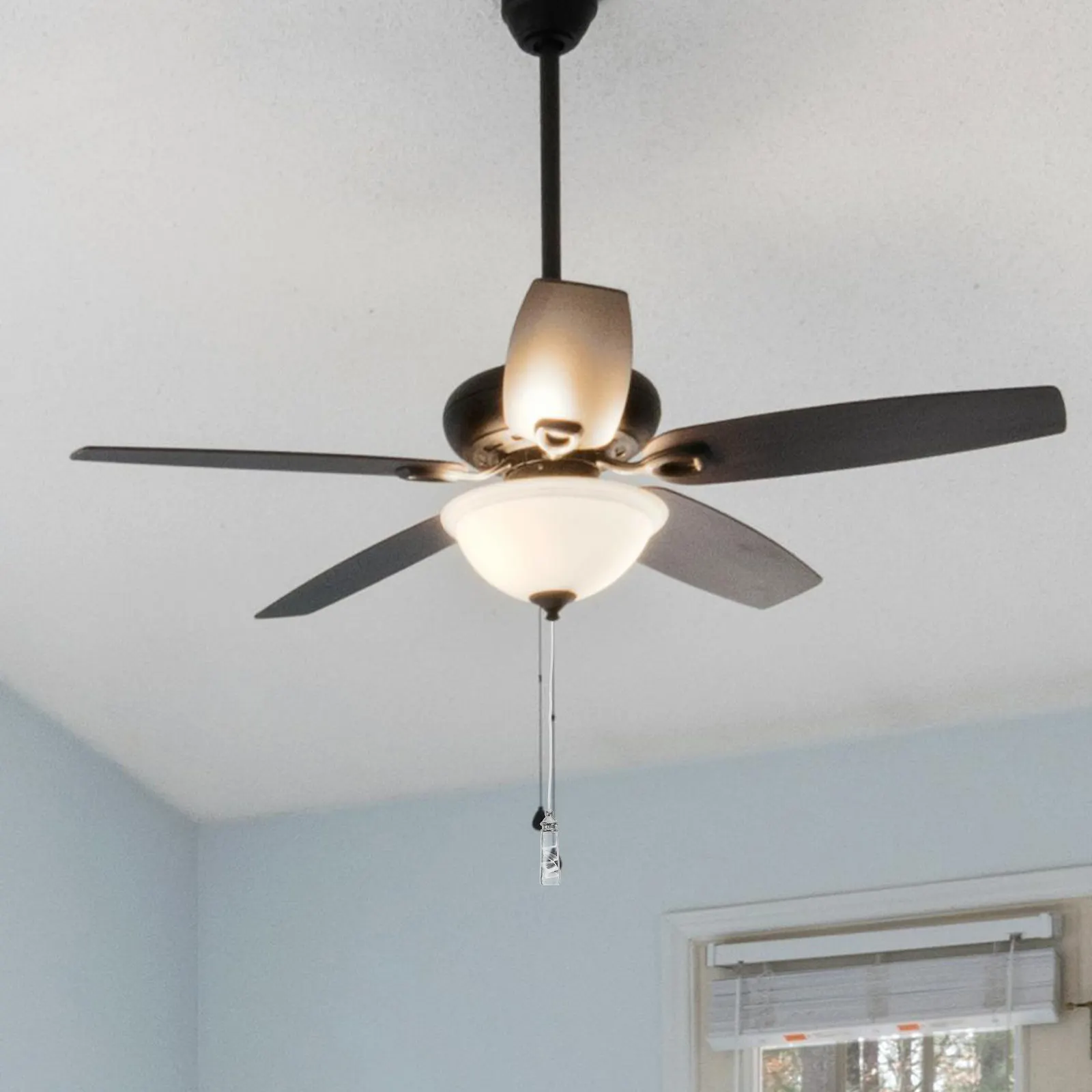 

Декоративная цепочка-подвеска для потолочного вентилятора, 1 шт., для осветительных приборов