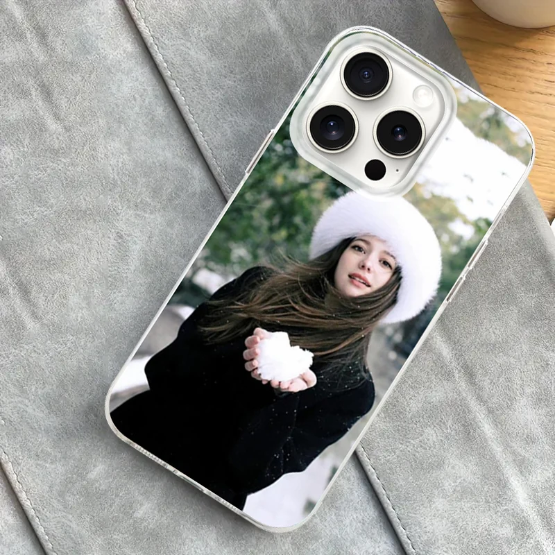 لتقوم بها بنفسك آيفون 16 15 14 13 12ProMax تخصيص الصورة الخاصة ريشة الشاش قذيفة سيليكون المتقدمة هاتف محمول واقية Co #2