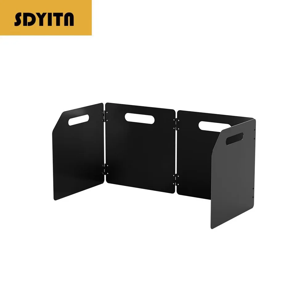 

Складная уличная плита, ветрозащитный щит, утолщенная ветрозащитная панель для горелки газовой плиты и кемпингового кухонного оборудования