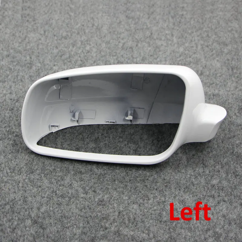 For Passat B5 Bora Golf 4 MK4 Exterior mirror housing Rear view mirror cover white