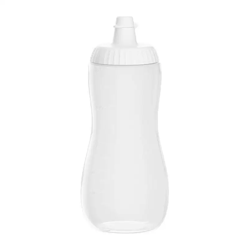 Food Grade Condiment Squeeze Bottles With Leak Proof Lid And Easy Squeeze Design Perfect For Kitchen Cooking BBQ Salad Prep