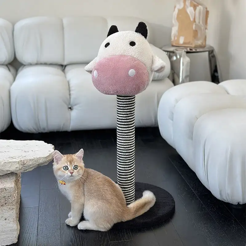 Toocat cow cat scratching column sisal cat scratching board wear-resistant non-chip vertical anti-scratch grinding claw