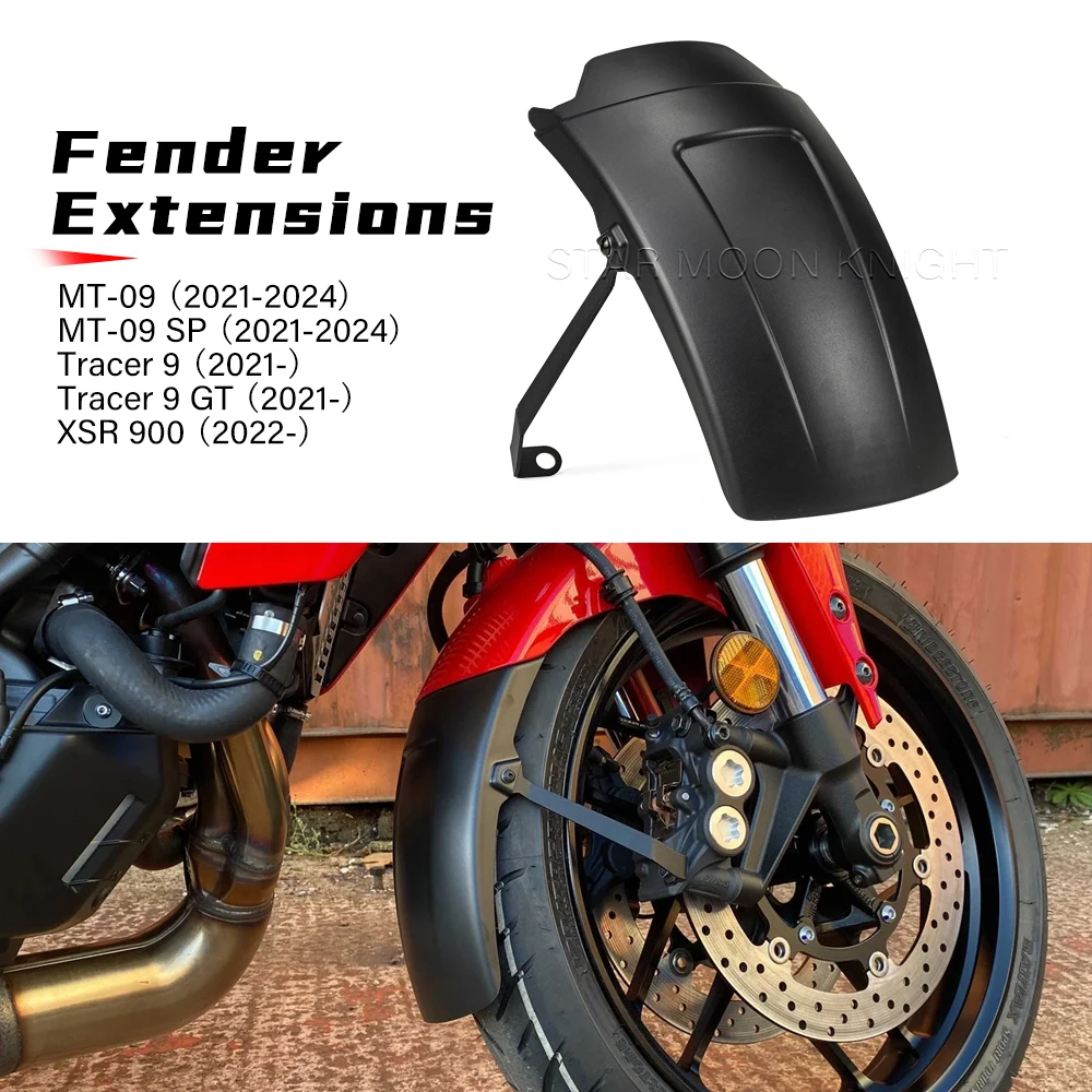 

Front Fender Mudguard Extender For YAMAHA MT09 MT 09 TRACER 9 GT TRACRT9 XSR900 XSR 900 (2022-) Mudguard Splash Guard Extension