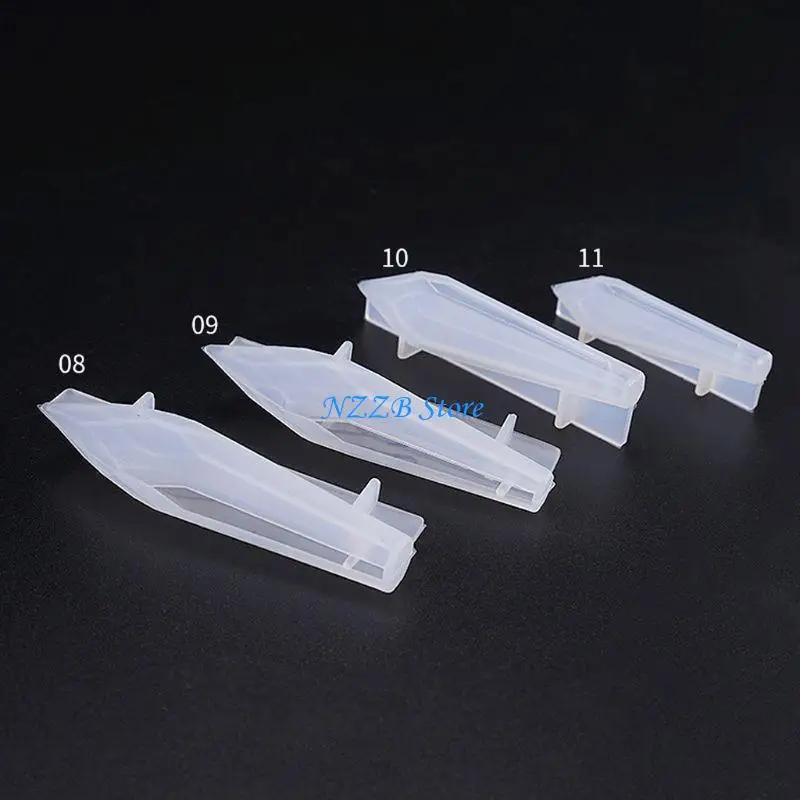 

T21F Resin Mold Pendulum Crystal Mold Silicone Mold for Epoxy Casting Resin Jewelry Molds for Quartz Crystal Pendant