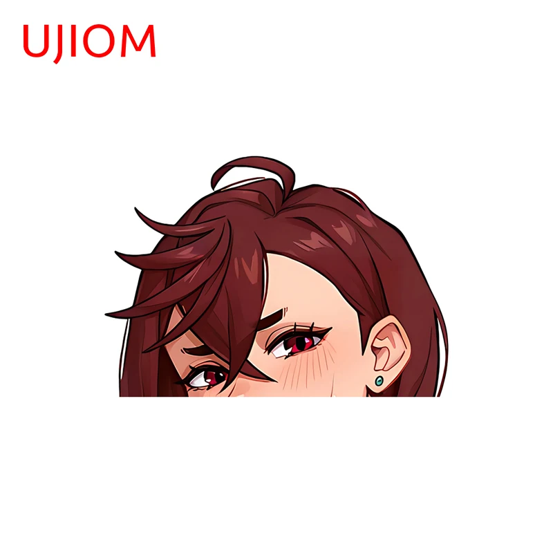UJIOM Momo Ayase Manga Wall Sticker Trendy Scratch-Proof Vinyl Decal Waterproof Kitchen Wall Decoration Accessories