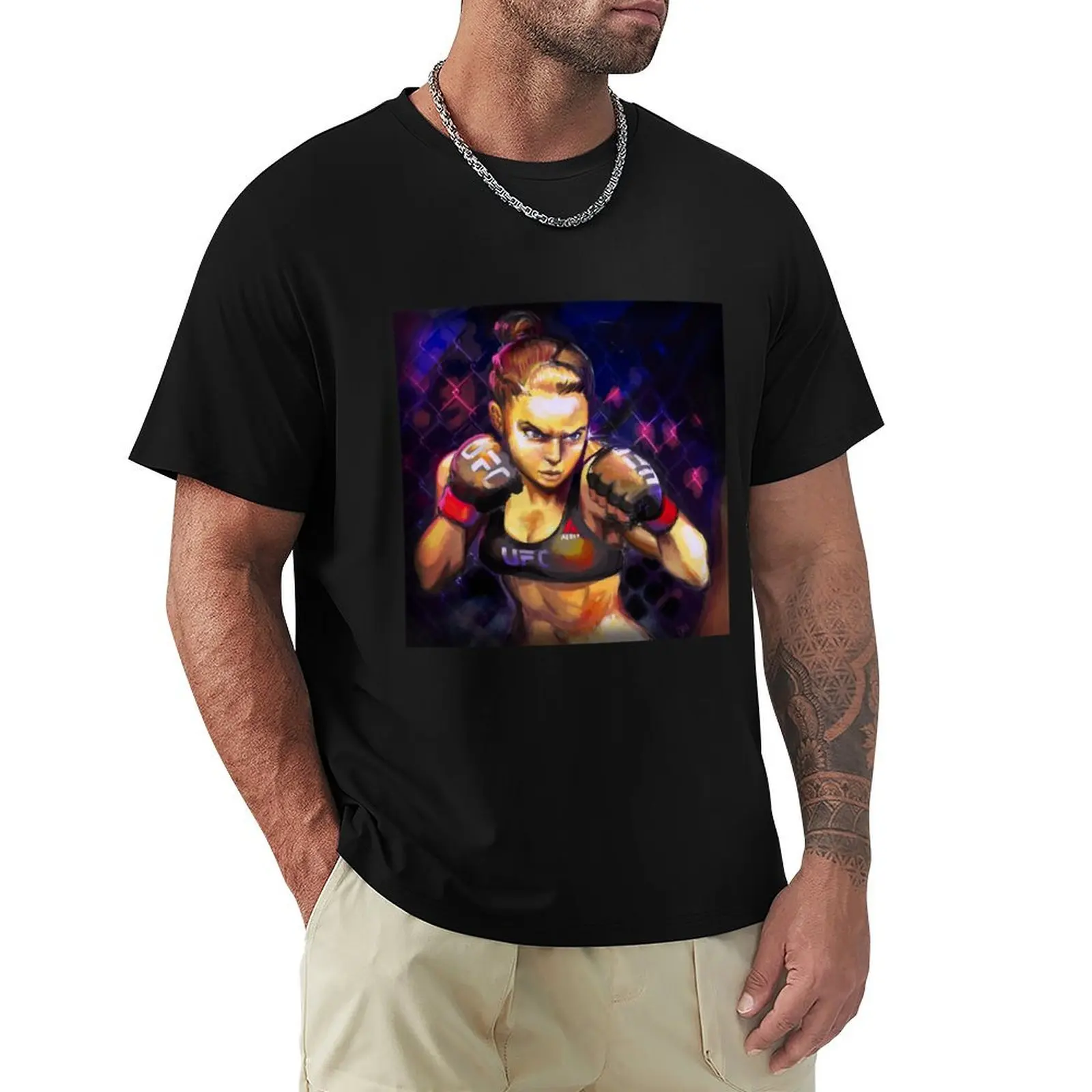 

RONDA ROUSEY T-Shirt Construction Work Tee Shirt