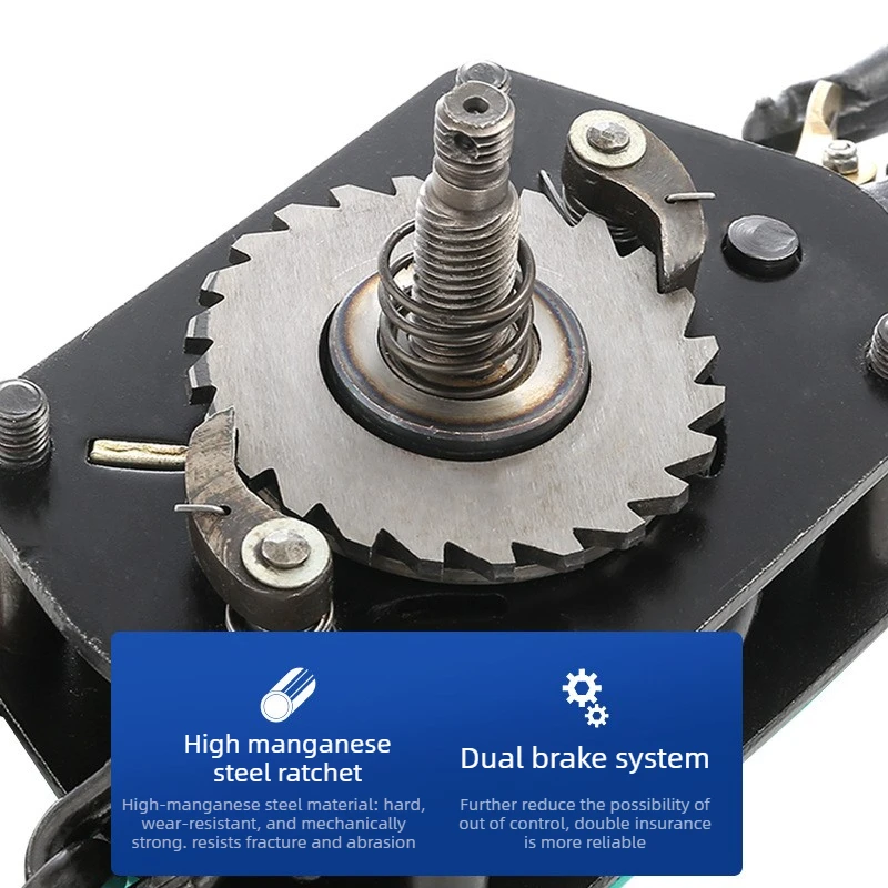 HSH Type Lever Hoist Ring Chain Hand Crank Traction Thickened Chain Lever Hoist - view 5