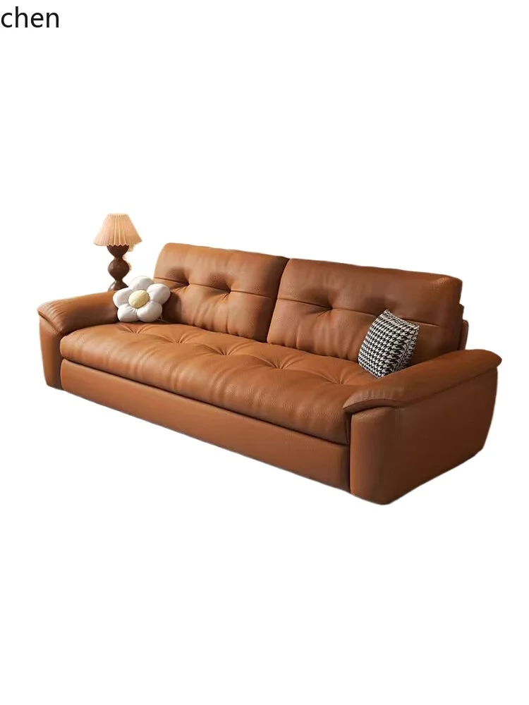 antique sofa bed foldable stacking dual-purpose living room home three double living room decoration