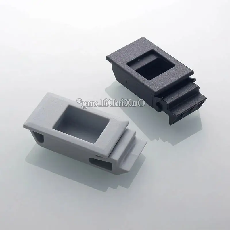 

HOT 50PCS/LOT PA Recessed Hidden Industrial Equipment Cabinet Pulls Distribution Box Metal Cabinet Handles Flush Platics Buckle