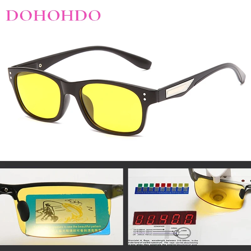 

Polarized Sunglasses Men Women Brand Design Night Vision Classic Goggles Male UV400 Outdoor Sports Driving Anti-Glare Eyewear