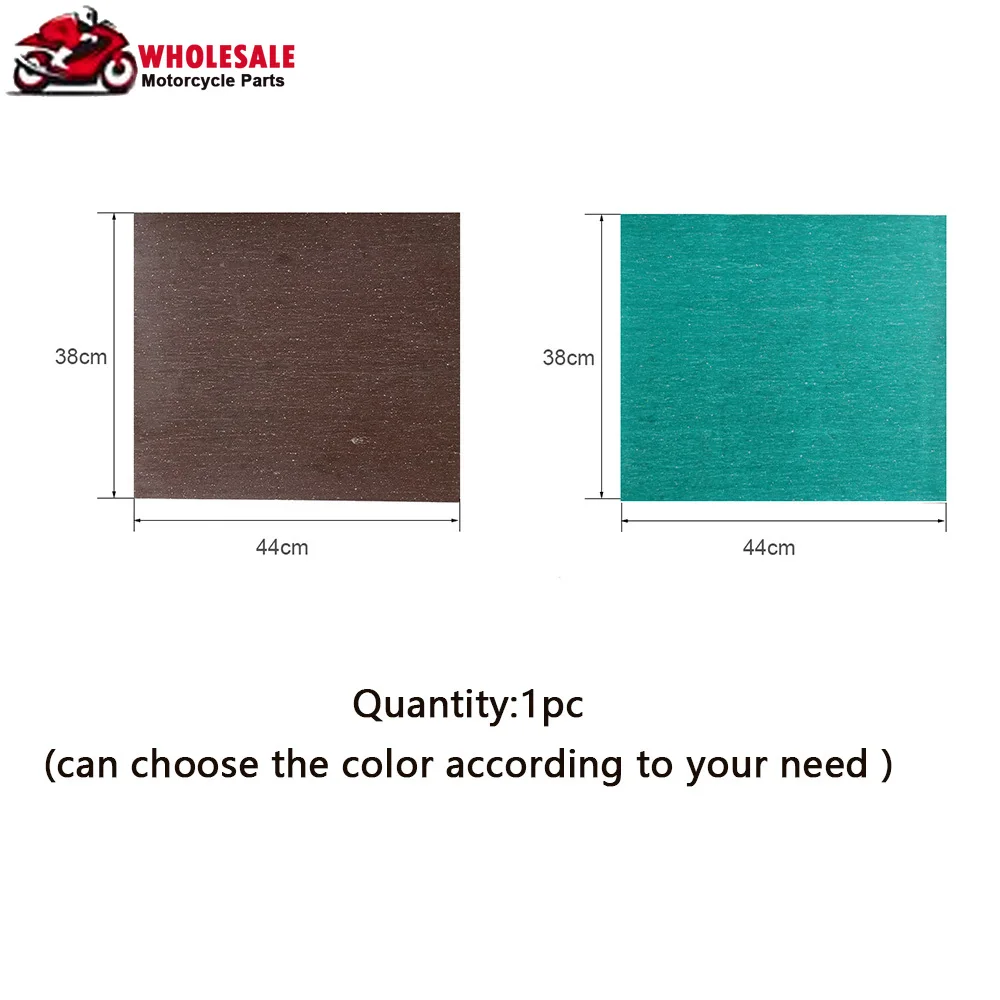 

1pc 44cmx38cm 0.5mm Green Brown Motorcycle Car Engine Homemade Oil-resistant Paper Gasket Pad Agricultural Machinery Sealing