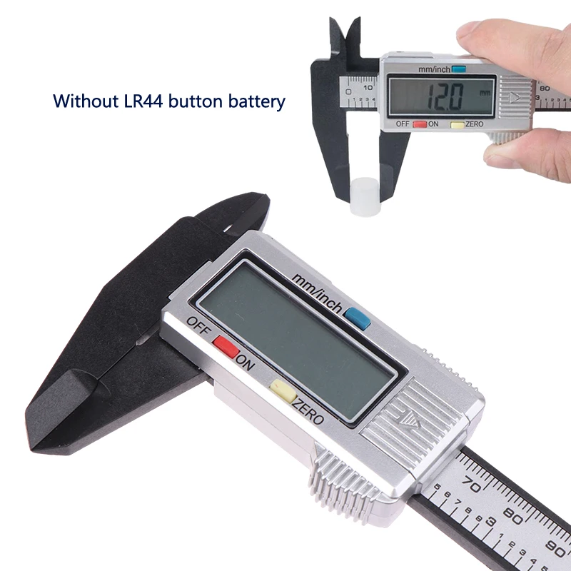 Multifunctional Micrometer Measuring Tool Digital Ruler 150mm Electronic Digital Caliper Carbon Fiber Dial Vernier Caliper Gauge