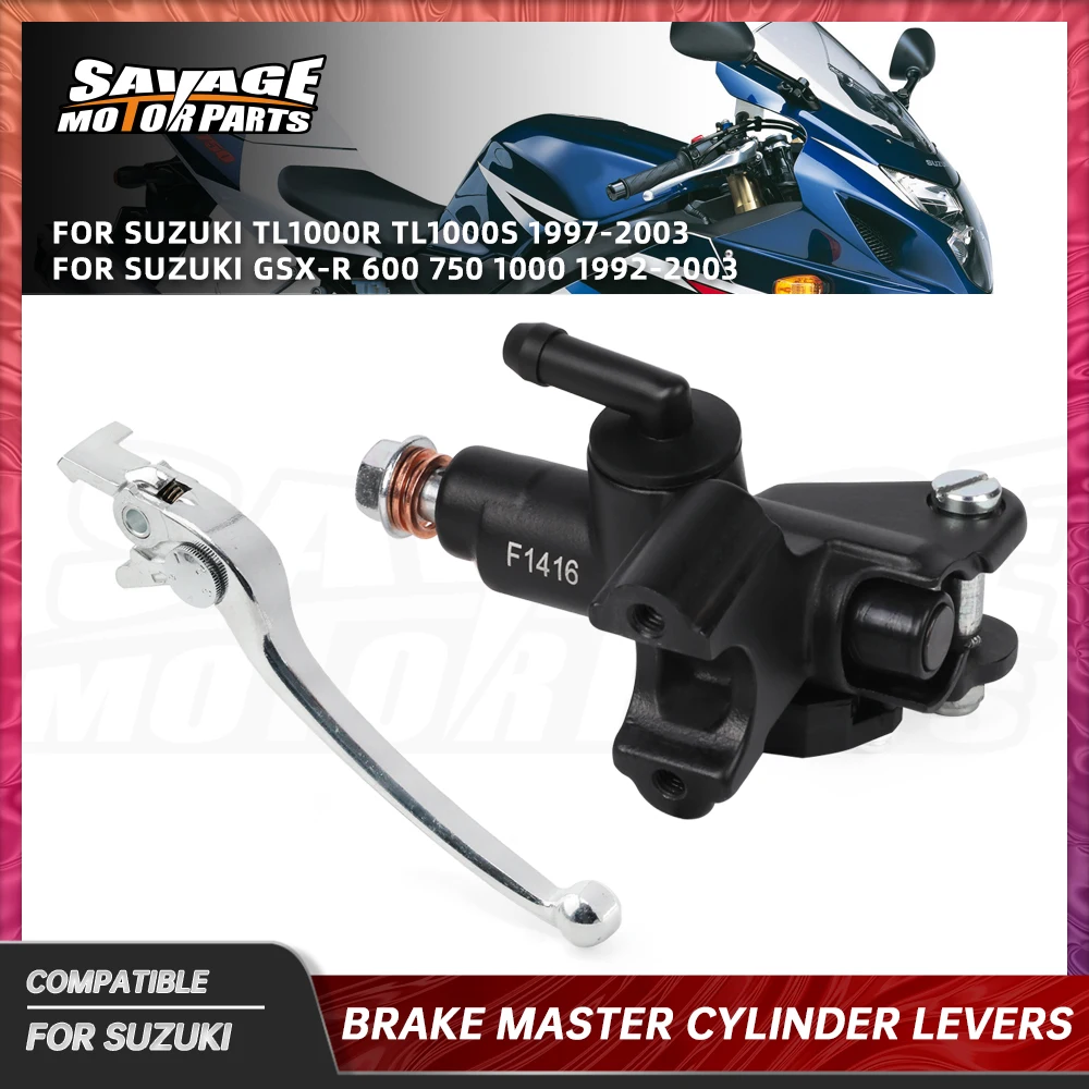 For Suzuki GSX-R 750 Front Brake Master Cylinder Levers GSXR 600 1000 TL1000R TL1000S Motorcycle Right Hydraulic Pump Lever Part