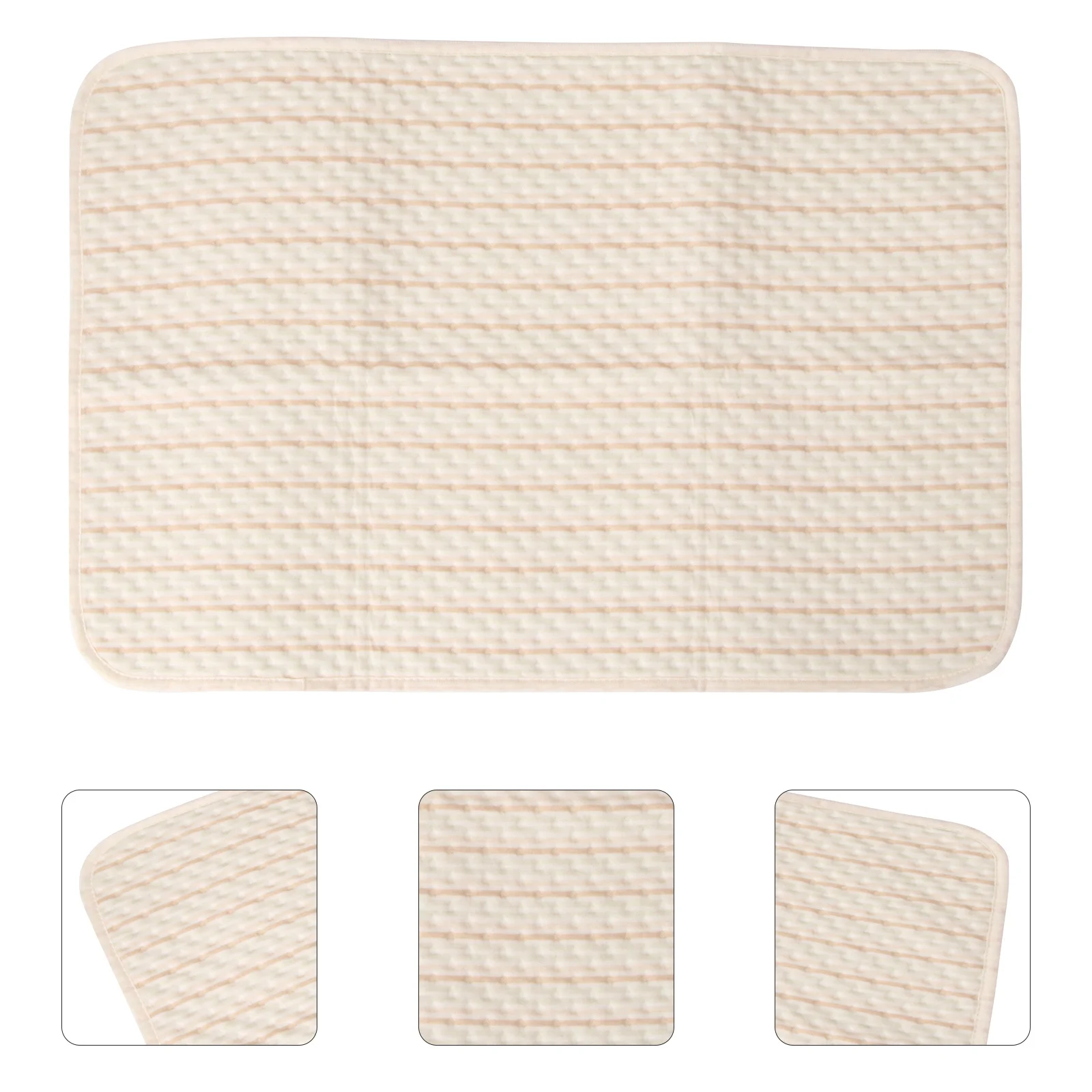 1 قطعة حصيرة حفاضات مقاومة للماء للطفل قسط لينة قابل للغسل الرضع شخ وسادة تنفس المحمولة السرير وسادة لعربة الأطفال #1