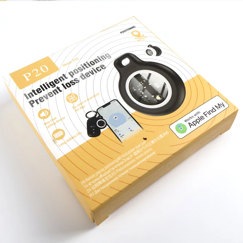 جهاز تعقب ذكي Finder V2 للعناصر، متوافق مع Apple Find My Network، علامة مضادة للخسارة للمحفظة، الحقيبة، الحيوانات الأليفة، IP67 مقاومة للماء
