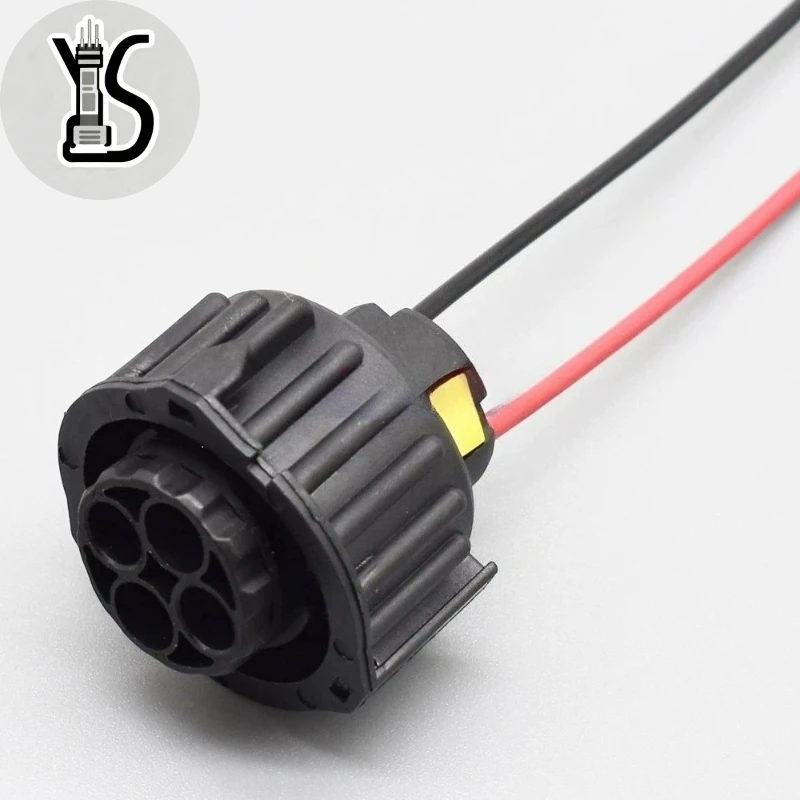 2PCS/SET Original Genuine waterproof connector 1-1813099-3 With wiring harness Plastic Case 2.5mm SOCKET HSG ASSEMBLY BLACK 2POS