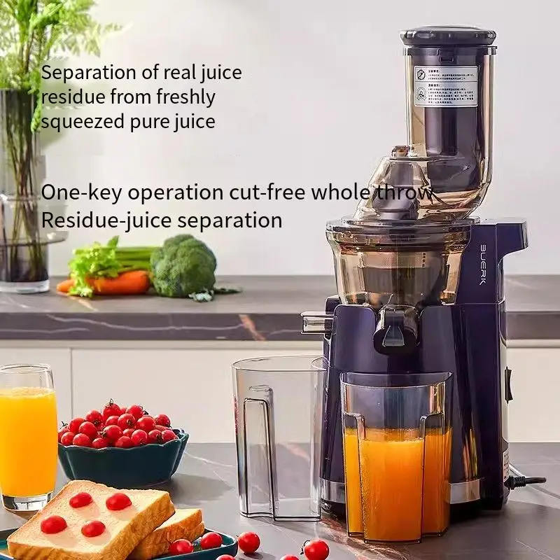 

110/240V соковыжималка шнековая Household slag juice separation small fruit and vegetable portable fresh pure fried juicer