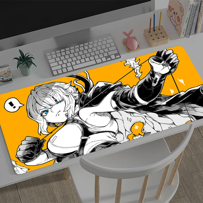 لوحة ماوس الألعاب Zenless Zone Zero Evelyn Gamer ملحقات الكمبيوتر لوحة المفاتيح Table Mat Mousepad Company Desk Mat PC Mousepad