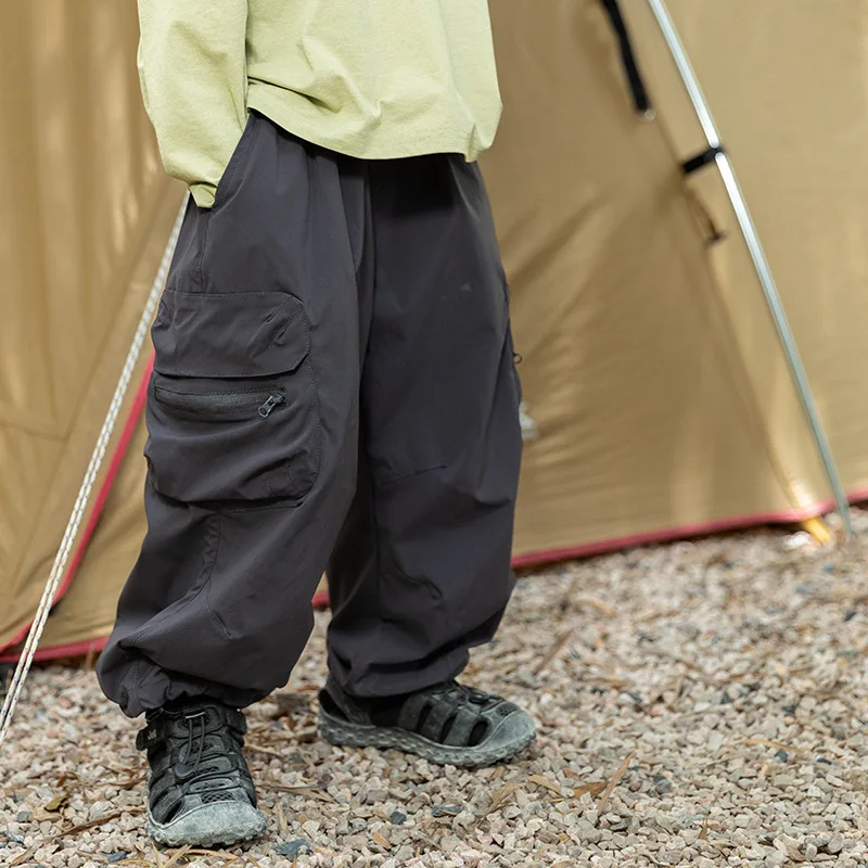 

Boys' Summer 2025 New Work Pants Trendy Cool Fashionable Western Breathable Quick Drying Casual and Handsome