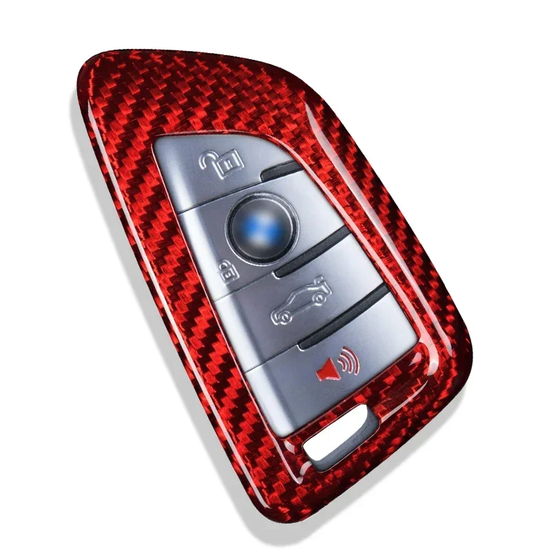 Carbon Fiber Key Cover For BMW, Key Shell Case Protector For BMW 2 3 4 5 6 6GT 7 8,X1 X2 X3 X4 X5 X6 X7,M3-M8,X3M-X6M Z4