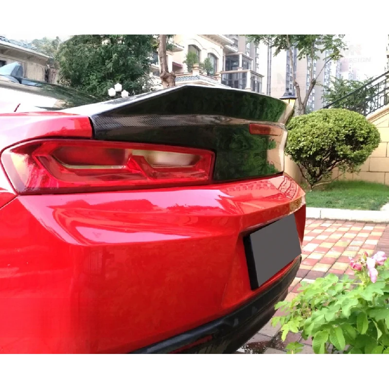 

Carbon Fiber Trunk Lid for Camaro Gen 6 2017+ SS AC Style with Spoiler