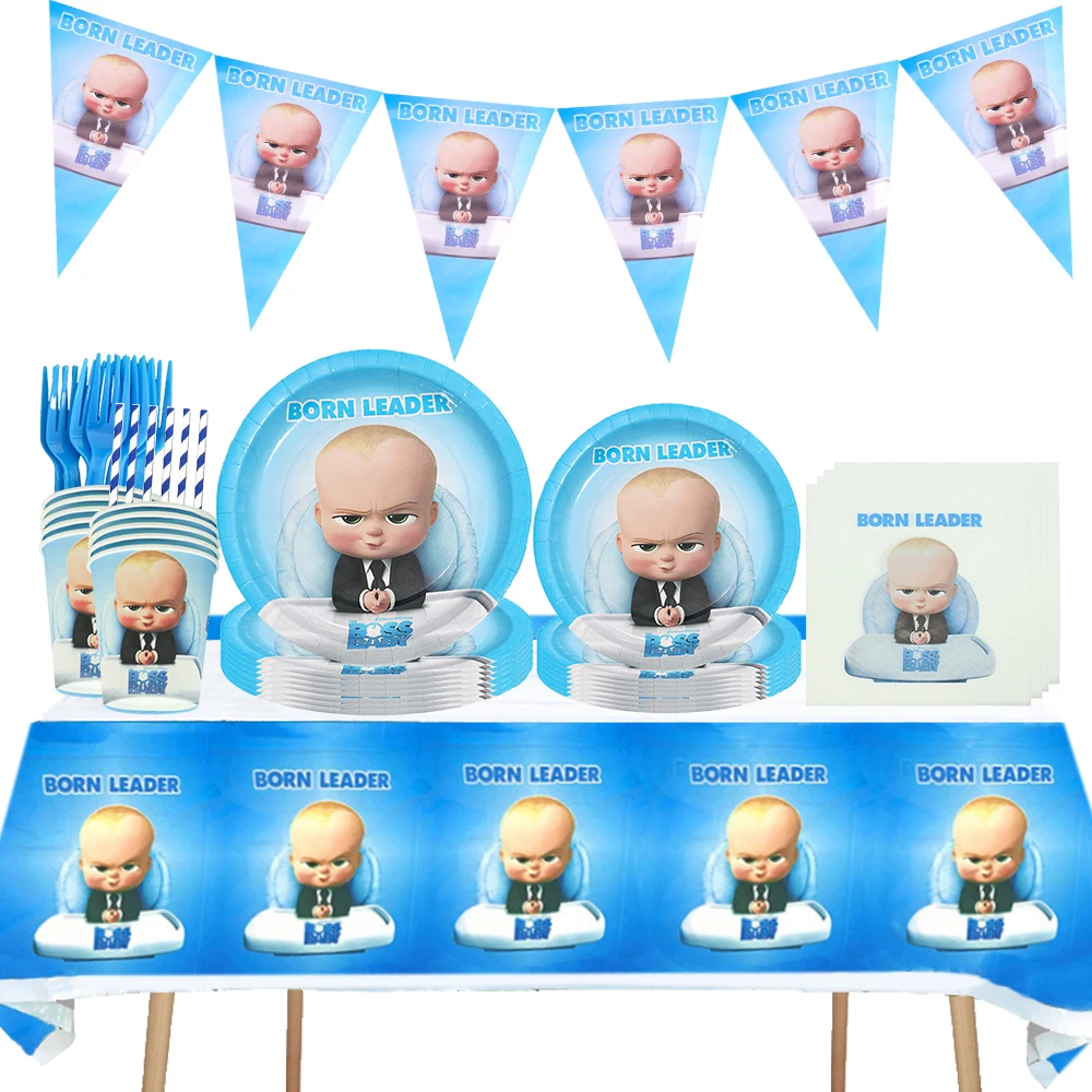 Оригинальные товары для столовой посуды, бумажный Топпер для торта, фольга для первого дня рождения, оригинальные подарочные пакеты