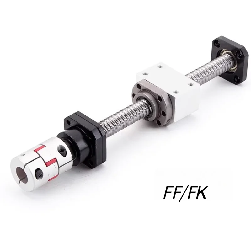 FK10 FF10 FK12 FF12 FF20 FK20 FF30 FK30 Ball Screw Bearing Seat Ball Screw End Support Support Unit For Ballscrew  CNC Part