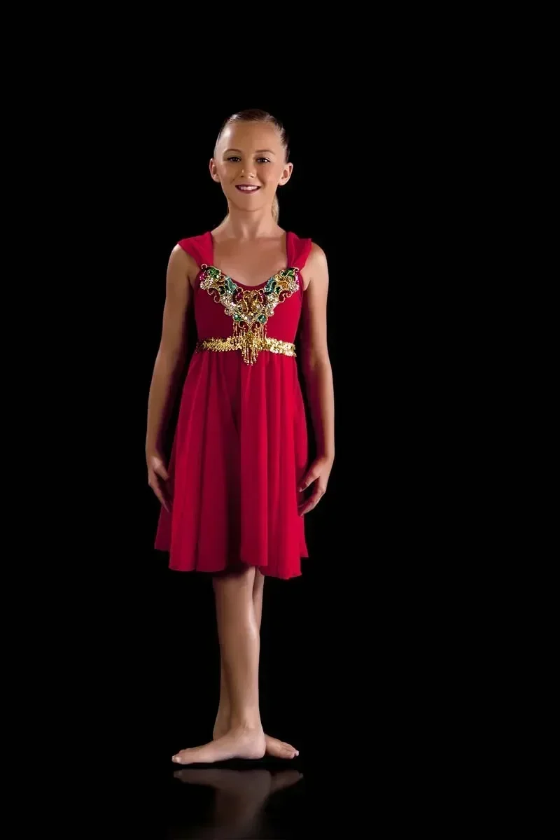 여자를위한 흰색 발레 드레스 어린이 긴 Chiffion 현대 무용 공연 의류 발레리나 드레스 어린이 요정 발레 의상