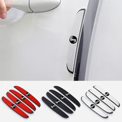 4Pcs Car Door Bumper Anti-collision Rubber Stickers For Dacia Dokker Duster Logan Sandero Lodgy Stepway Mcv Dokker Accessories