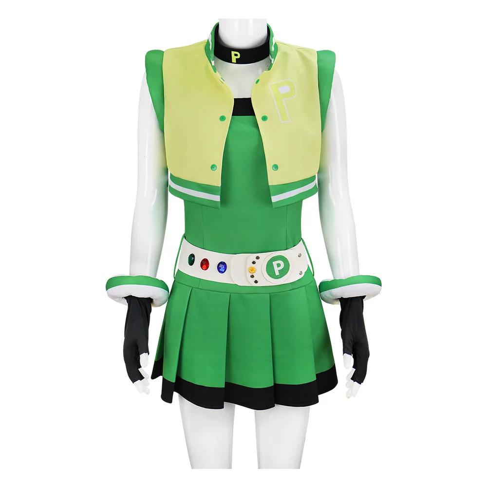 อะนิเมะ Flying Elf คอสเพลย์ฟองดอกไม้ Hairy เพดาน Fairy ชุด Halloween Carnival Dress Up