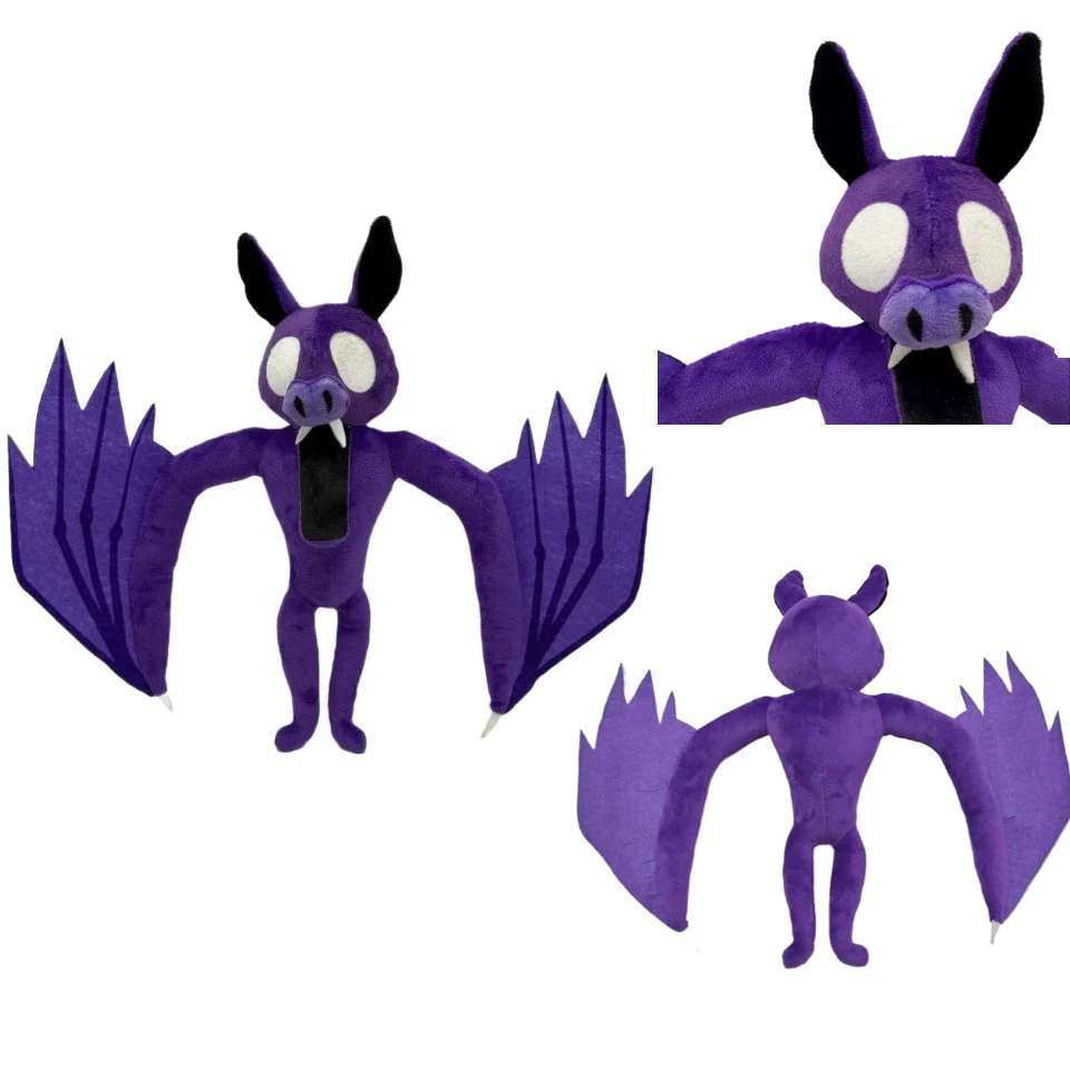 NEWHOT Bat 99 Nights In The Forest Plush Funny Game Chrismas Gift Anime Peripherals Soft Doll New Gifts Decoration New Character