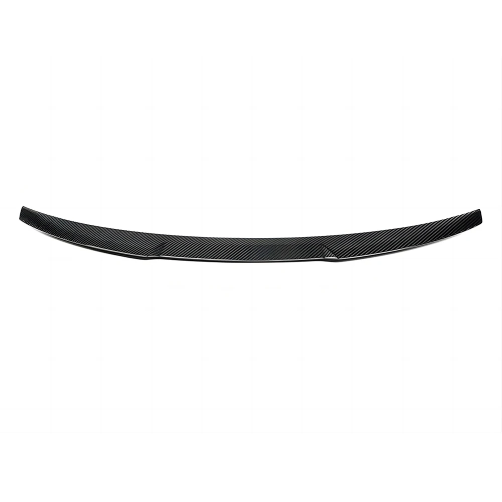 Dry Carbon Fiber Rear Trunk Spoiler Wing Lip Bootlid For 13-20 Audi A3 8V Limousine M4 Style Decktail Exterior Accessory