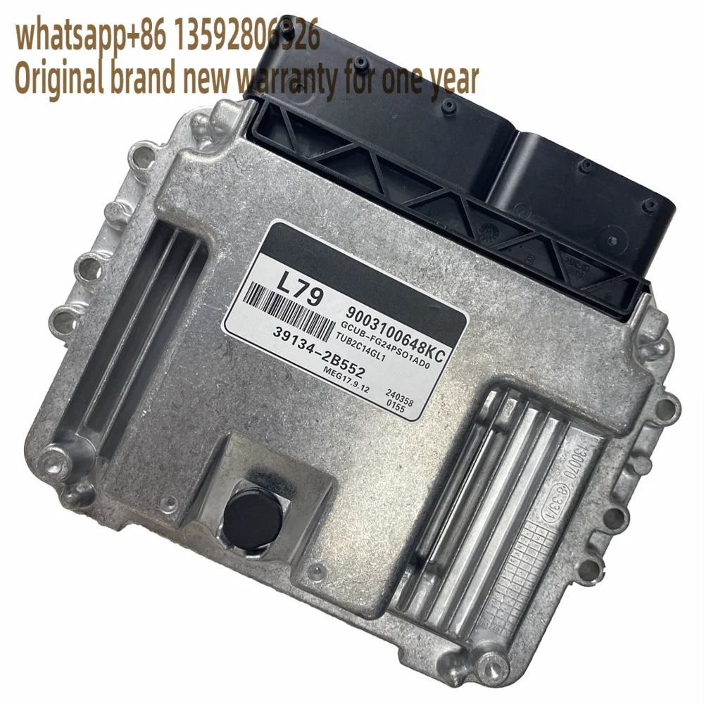 39134-2B552 Car Engine Computer Board ECU Fit For KIA Rio L79 Meg17.9.12