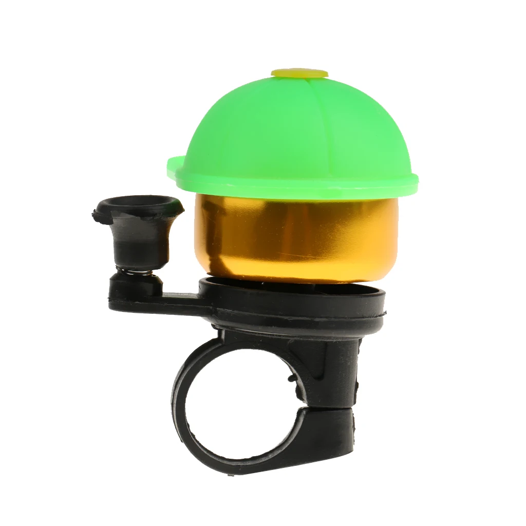 Cute Boy Bicycle Ring Bell Cycle Handle Bar Sports Horns Alarm Bicycle Accessories for MTB Road Moutain Bike Green/Yellow/Red